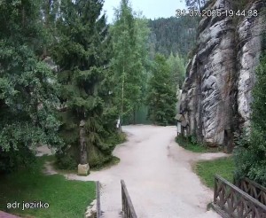 Adršpach - Eingang zu den Felsen, Sandgrube - 31.7.2026 v 20:45 Adršpach - Eingang zu den Felsen, Sandgrube - 31.7.2026 v 20:45