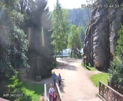 Vstup do skal, Pískovna