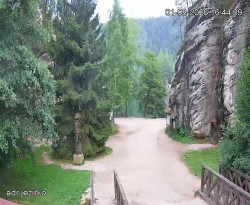 Eingang zu den Felsen, Sandgrube