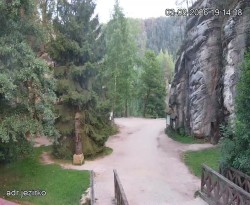 Vstup do skal, Pískovna