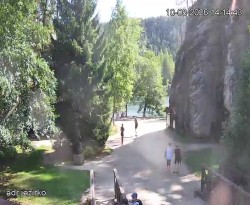 Vstup do skal, Pískovna