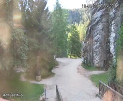 Vstup do skal, Pískovna
