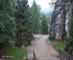 Vstup do skal, Pískovna