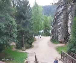 Vstup do skal, Pískovna