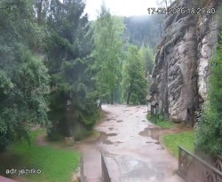 Vstup do skal, Pískovna