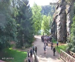 Vstup do skal, Pískovna