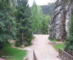 Vstup do skal, Pískovna