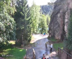 Vstup do skal, Pískovna