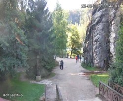 Vstup do skal, Pískovna