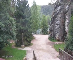 Eingang do skał, piaskownia