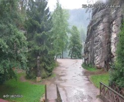Eingang do skał, piaskownia