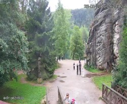Vstup do skal, Pískovna