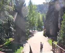Vstup do skal, Pískovna