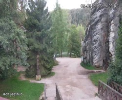 Vstup do skal, Pískovna