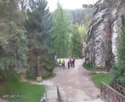 Vstup do skal, Pískovna