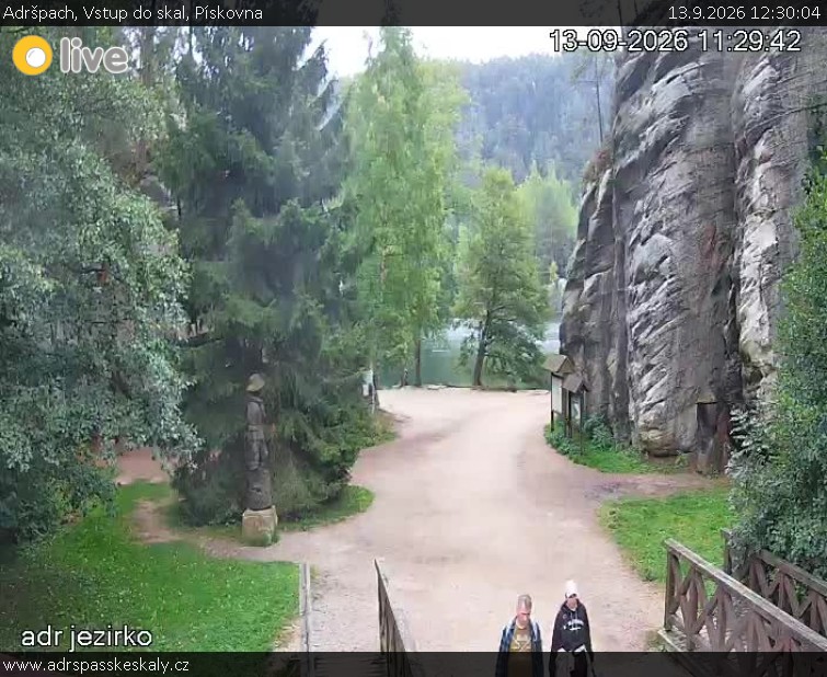 Adršpach - Vstup do skal, Pískovna - 13.9.2026 v 12:30