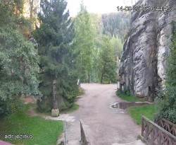 Vstup do skal, Pískovna