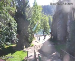 Vstup do skal, Pískovna
