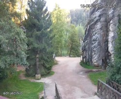 Eingang zu den Felsen, Sandgrube