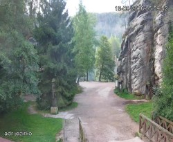 Vstup do skal, Pískovna
