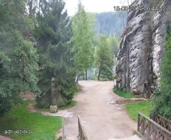 Vstup do skal, Pískovna