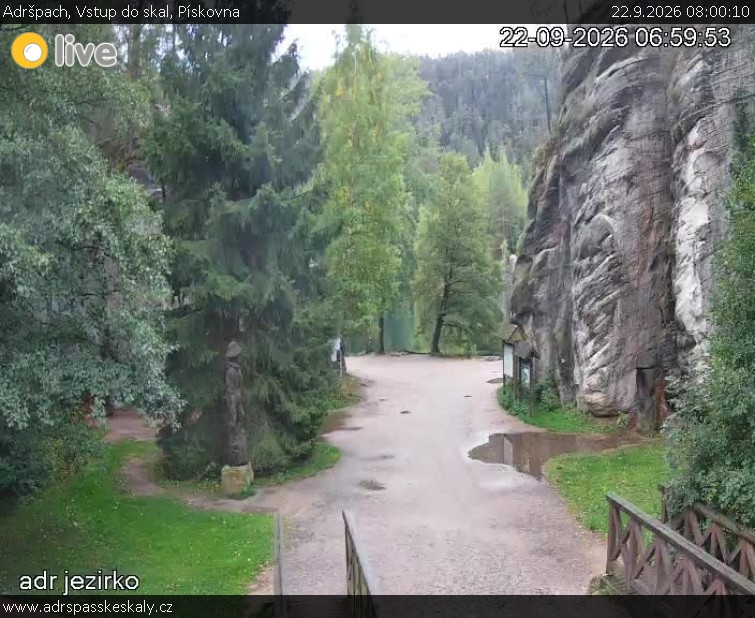 Adršpach - Vstup do skal, Pískovna - 22.9.2026 v 08:00