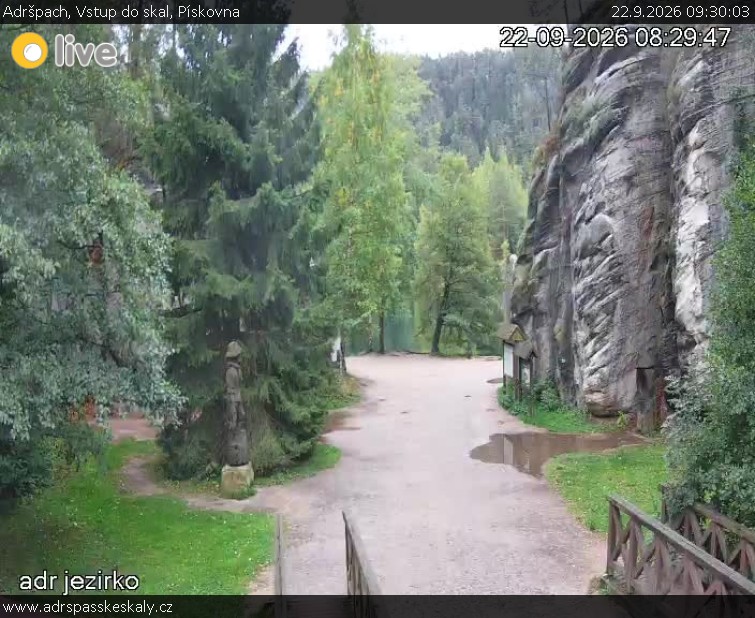 Adršpach - Vstup do skal, Pískovna - 22.9.2026 v 09:30