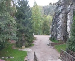Vstup do skal, Pískovna