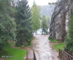 Eingang do skał, piaskownia