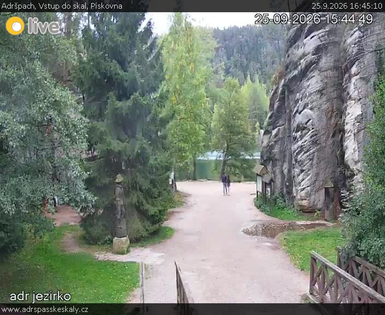 Adršpach - Vstup do skal, Pískovna - 25.9.2026 v 16:45
