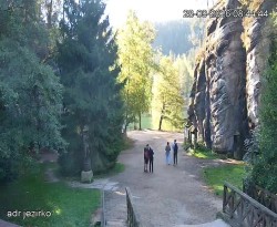 Vstup do skal, Pískovna