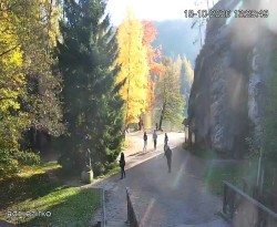 Vstup do skal, Pískovna