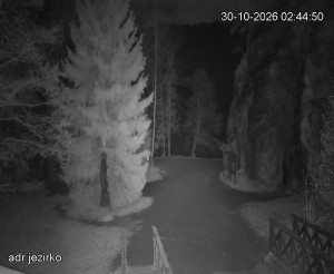 Adršpach - Eingang zu den Felsen, Sandgrube - 30.10.2026 v 02:45 Adršpach - Eingang zu den Felsen, Sandgrube - 30.10.2026 v 02:45