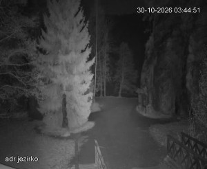Adršpach - Eingang zu den Felsen, Sandgrube - 30.10.2026 v 03:45 Adršpach - Eingang zu den Felsen, Sandgrube - 30.10.2026 v 03:45