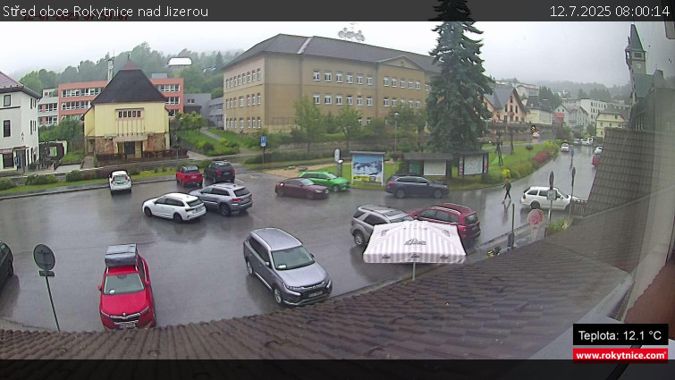Město Rokytnice nad Jizerou - Střed obce Rokytnice nad Jizerou - 12.7.2025 v 08:00 Město Rokytnice nad Jizerou - Střed obce Rokytnice nad Jizerou - 12.7.2025 v 08:00