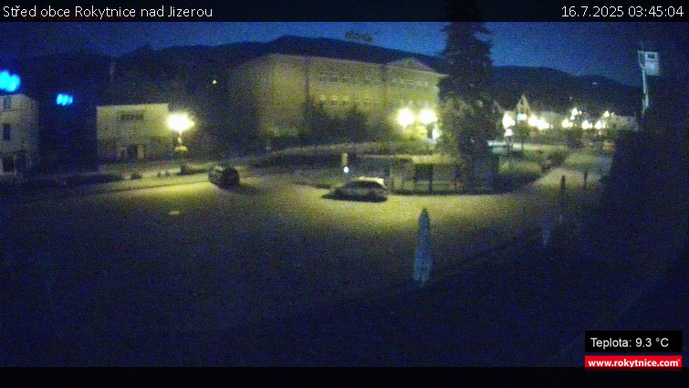 Město Rokytnice nad Jizerou - Střed obce Rokytnice nad Jizerou - 16.7.2025 v 03:45 Město Rokytnice nad Jizerou - Střed obce Rokytnice nad Jizerou - 16.7.2025 v 03:45