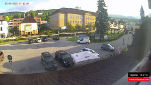 Město Rokytnice nad Jizerou - Střed obce Rokytnice nad Jizerou - 5.9.2025 v 07:45
