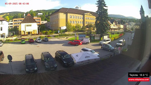 Město Rokytnice nad Jizerou - Střed obce Rokytnice nad Jizerou - 5.9.2025 v 08:45