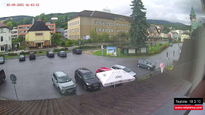 Město Rokytnice nad Jizerou - Střed obce Rokytnice nad Jizerou - 5.9.2025 v 16:45