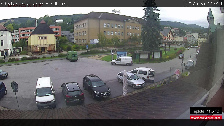 Město Rokytnice nad Jizerou - Střed obce Rokytnice nad Jizerou - 13.9.2025 v 09:15 Město Rokytnice nad Jizerou - Střed obce Rokytnice nad Jizerou - 13.9.2025 v 09:15