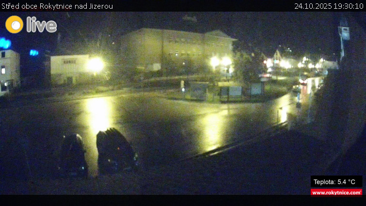 Město Rokytnice nad Jizerou - Střed obce Rokytnice nad Jizerou - 24.10.2025 v 19:30 Město Rokytnice nad Jizerou - Střed obce Rokytnice nad Jizerou - 24.10.2025 v 19:30