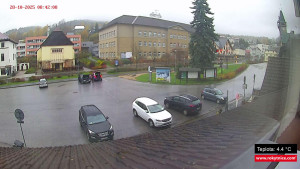 Město Rokytnice nad Jizerou - Střed obce Rokytnice nad Jizerou - 28.10.2025 v 07:45 Město Rokytnice nad Jizerou - Střed obce Rokytnice nad Jizerou - 28.10.2025 v 07:45