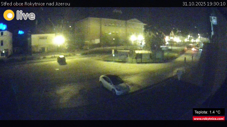 Město Rokytnice nad Jizerou - Střed obce Rokytnice nad Jizerou - 31.10.2025 v 19:30 Město Rokytnice nad Jizerou - Střed obce Rokytnice nad Jizerou - 31.10.2025 v 19:30
