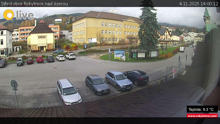 Město Rokytnice nad Jizerou - Střed obce Rokytnice nad Jizerou - 4.11.2025 v 14:00