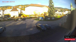 Střed obce Rokytnice nad Jizerou