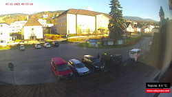 Střed obce Rokytnice nad Jizerou