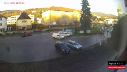 Střed obce Rokytnice nad Jizerou