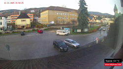 Střed obce Rokytnice nad Jizerou