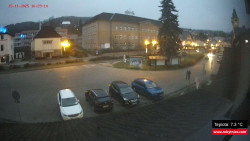 Střed obce Rokytnice nad Jizerou