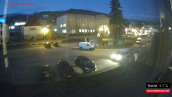 Střed obce Rokytnice nad Jizerou